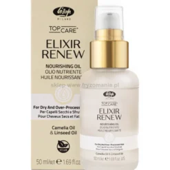 Lisap Top Care Elixir Renew Olejek do włosów zniszczonych i suchych 50ml