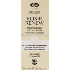 Lisap Top Care Elixir Renew Olejek do włosów zniszczonych i suchych 50ml