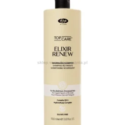 Lisap Top Care Elixir Renew Szampon do włosów suchych i zniszczonych 1000ml