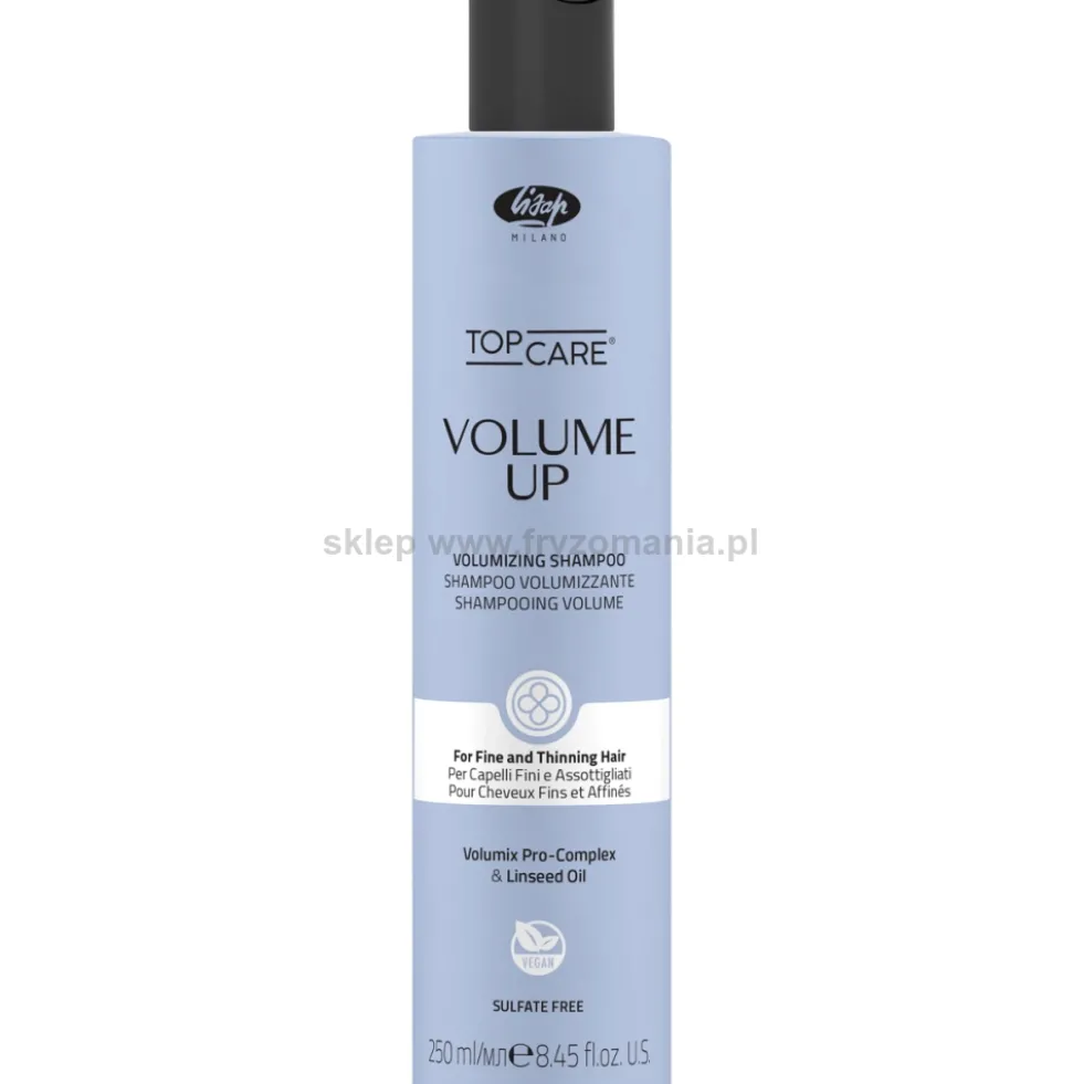 Lisap Top Care Volume Up Szampon zwiększający objętość do włosów 250ml