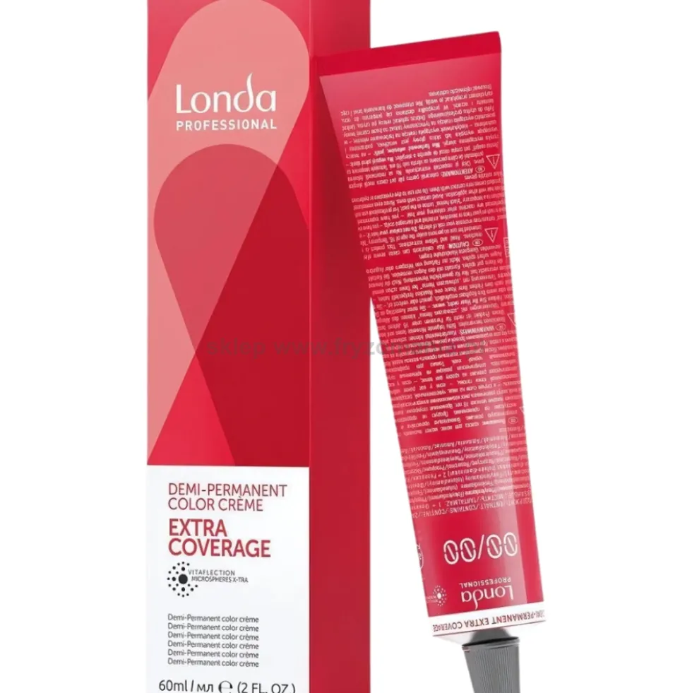 Londa Professional Extra Coverage Demi-Permanent Toner do siwych włosów 60ml