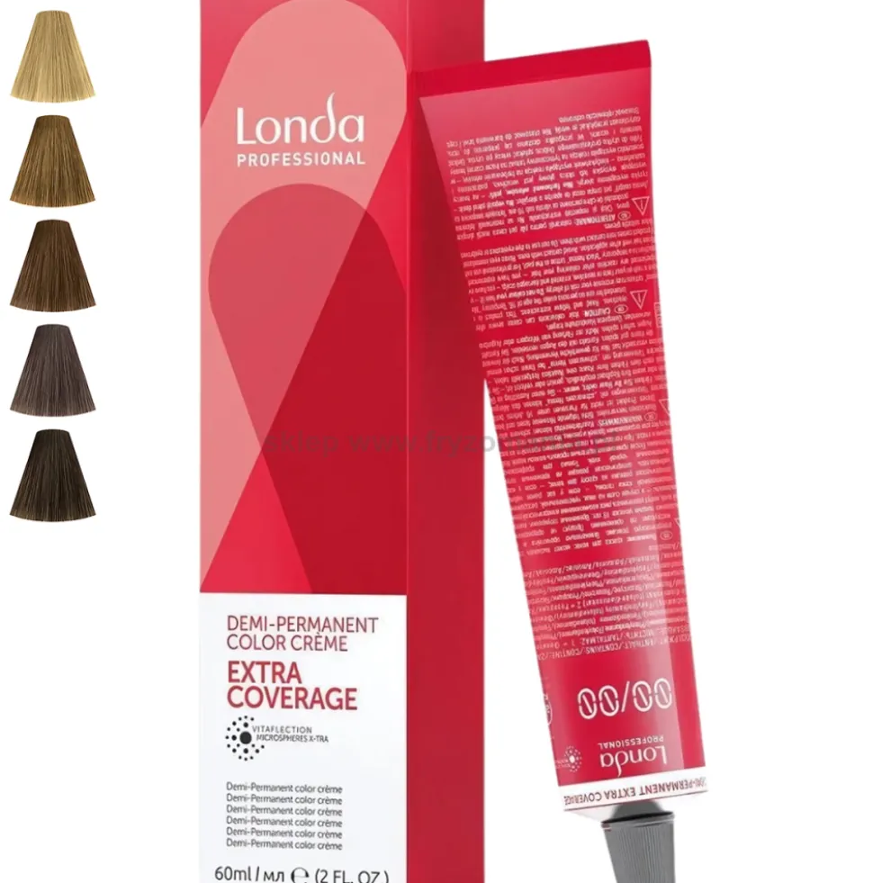 Londa Professional Extra Coverage Demi-Permanent Toner do siwych włosów 60ml