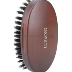 Lussoni Natural Beard Brush Zestaw 2x kartacz do brody z włosiem dzika