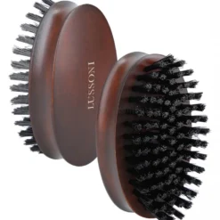 Lussoni Vegan Beard Brush Oval Kartacz do brody z wegańskim włosiem