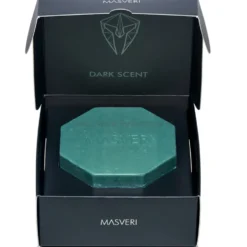Masveri Dark Scent Beard Mydło w kostce do brody dla mężczyzn 100g