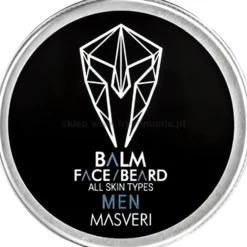 Masveri Face/Beard Balsam do brody i skóry twarzy dla mężczyzn 50ml