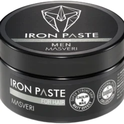 Masveri Iron Pasta do włosów, bardzo mocna i matowa dla mężczyzn 100ml