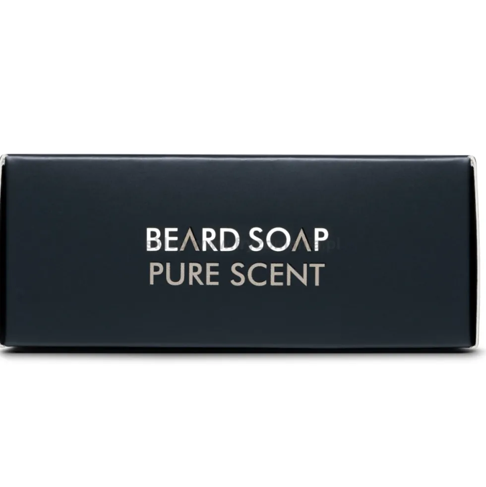 Masveri Pure Scent Beard Mydło w kostce do brody dla mężczyzn 100g
