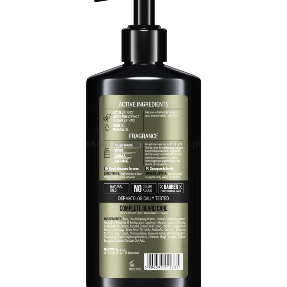 Masveri Shade Beard Szampon do brody 150ml