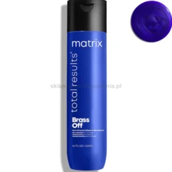 Matrix Brass Off - zestaw ochładzający kolor włosów szampon i odżywka 2x 300ml i maska 200ml