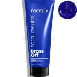 Matrix Brass Off - zestaw ochładzający kolor włosów szampon i odżywka 2x 300ml i maska 200ml