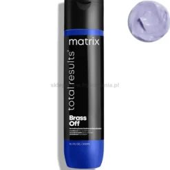 Matrix Brass Off - zestaw ochładzający kolor włosów szampon i odżywka 2x 300ml i maska 200ml