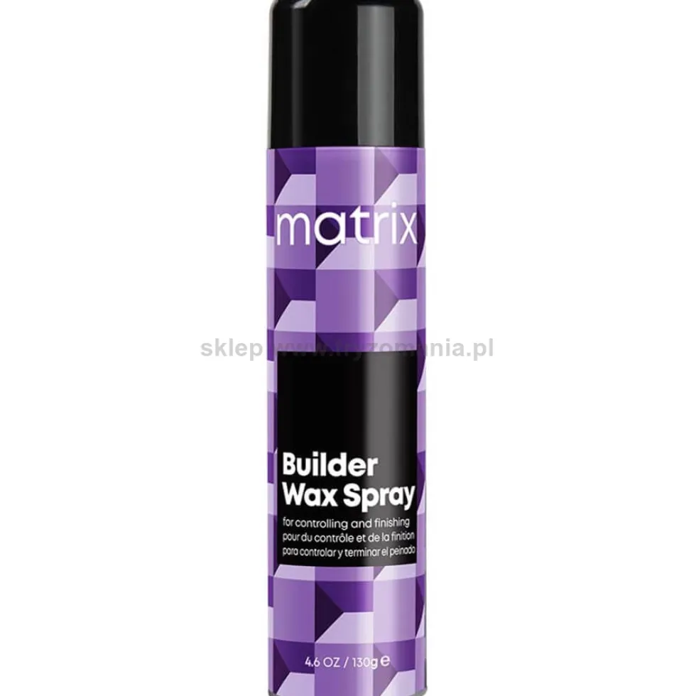 Matrix Builder Wax Wosk w sprayu do stylizacji włosów o satynowo-matowym wykończeniu 250ml