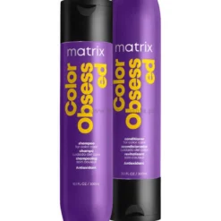 Matrix Color Obsessed - zestaw pielęgnujący włosy farbowane, szampon 300ml i odżywka 300ml