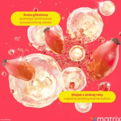 Matrix Glow Mania Szampon do włosów farbowanych, podkreślający blask 1000ml