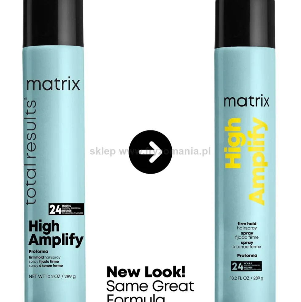 Matrix High Amplify Proforma Lakier do włosów mocny 400ml