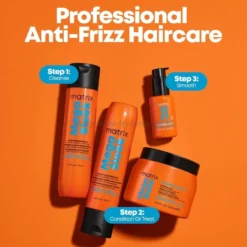 Matrix Mega Sleek 96H Anti-Frizz Topcoat Serum wygładzające włosy 50ml