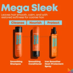 Matrix Mega Sleek Szampon wygładzający włosy 300ml