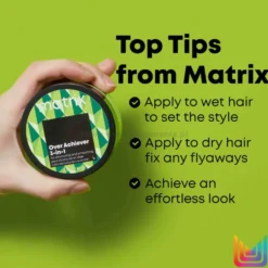 Matrix Over Achiever 3in1 Krem do stylizacji i wygładzania włosów 50ml