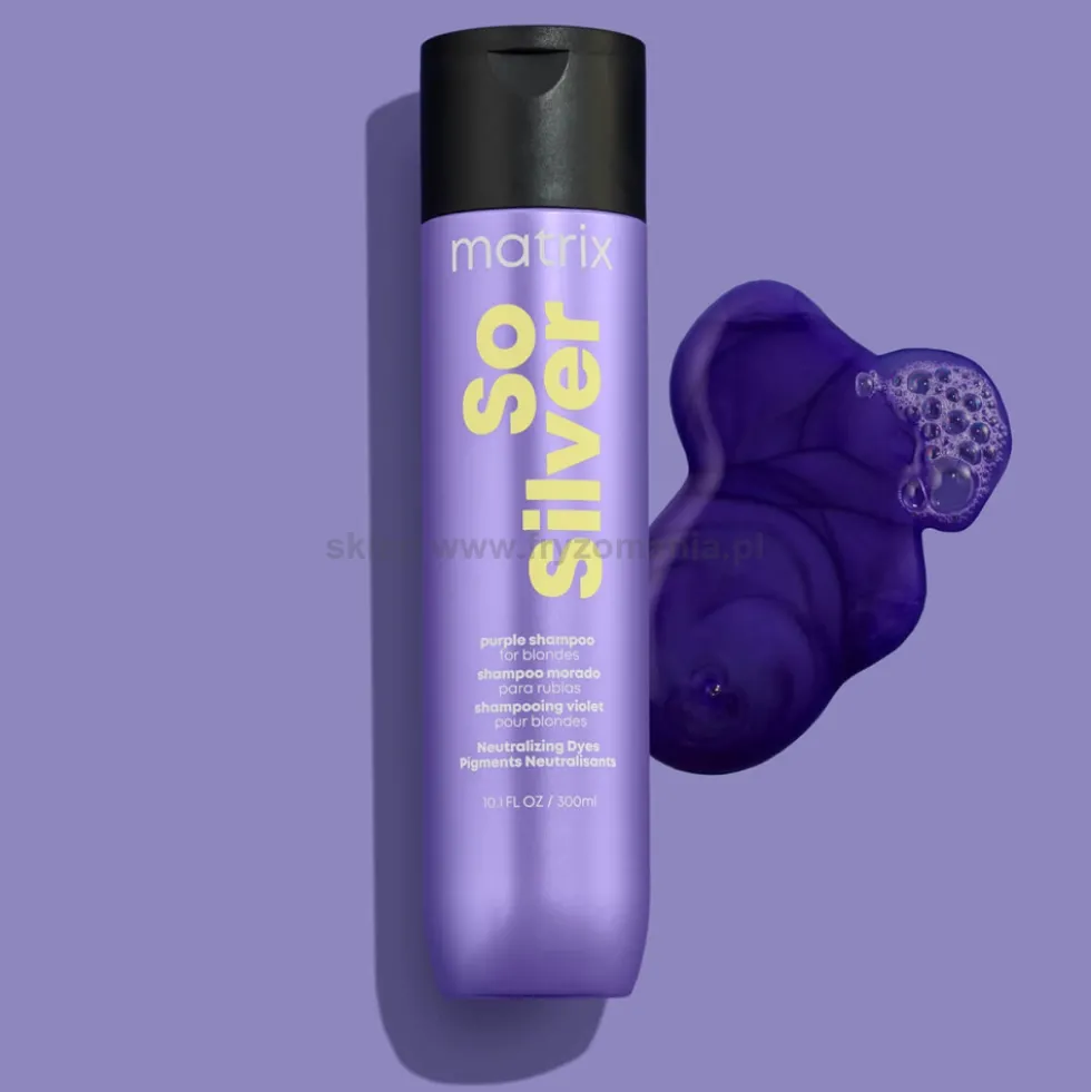 Matrix So Silver szampon do włosów blond i siwych 300ml