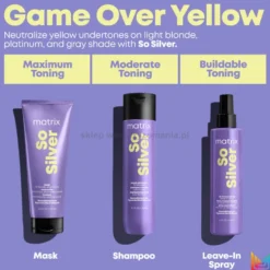 Matrix So Silver szampon do włosów blond i siwych 300ml