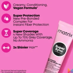 Matrix Super Sync Pre-bonded Toner do włosów bez amoniaku 90ml