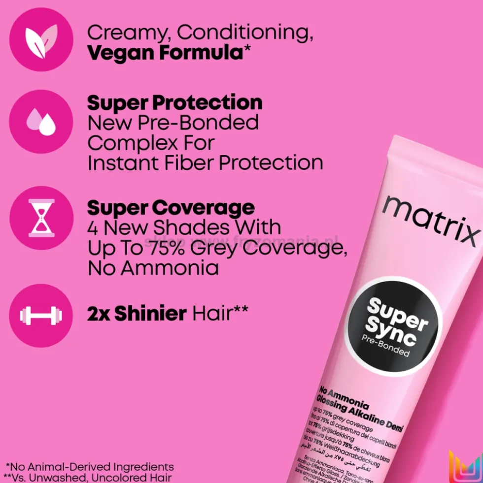 Matrix Super Sync Pre-bonded Toner do włosów bez amoniaku 90ml