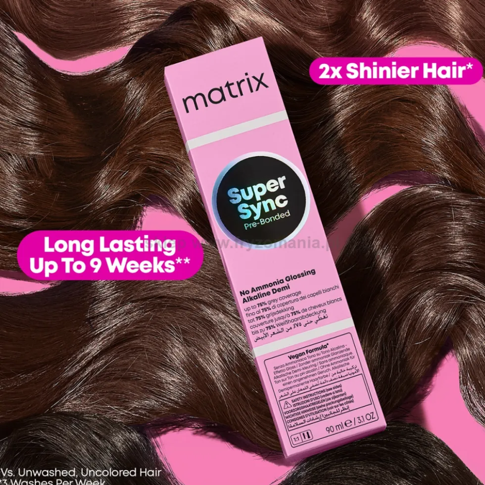 Matrix Super Sync Pre-bonded Toner do włosów bez amoniaku 90ml