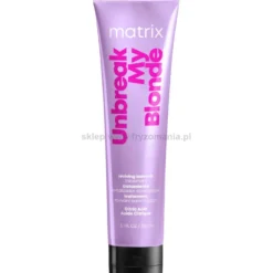 Matrix Unbreak My Blonde - zestaw wzmacniający włosy rozjaśniane kuracja 150ml, szampon 300ml i odżywka 300ml