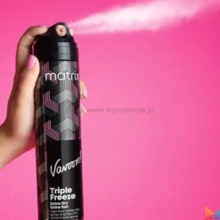 Matrix Vavoom Triple Freeze Extra Dry Suchy Lakier do włosów o bardzo mocnym utrwaleniu 300ml