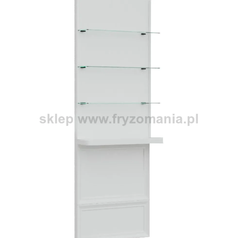 Mila Bristol Link konsoleta fryzjerska, płyta laminowana z oświetleniem LED