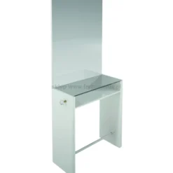 Mila Glass konsoleta fryzjerska, płyta laminowana