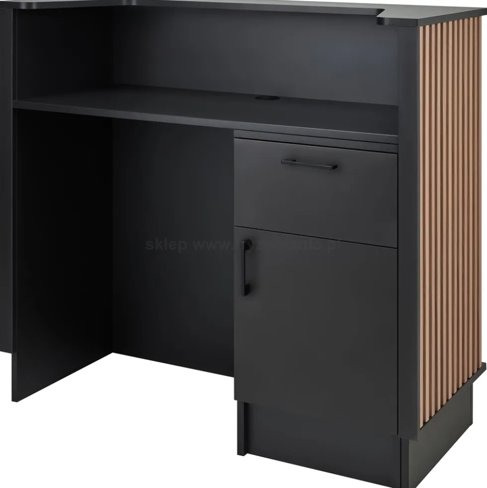 Mila Henry 1 Szafka pod blat recepcji fryzjerskiej, uniwersalna