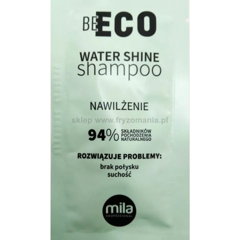 Mila Professional Water Shine, szampon nawilżający, saszetka 10ml