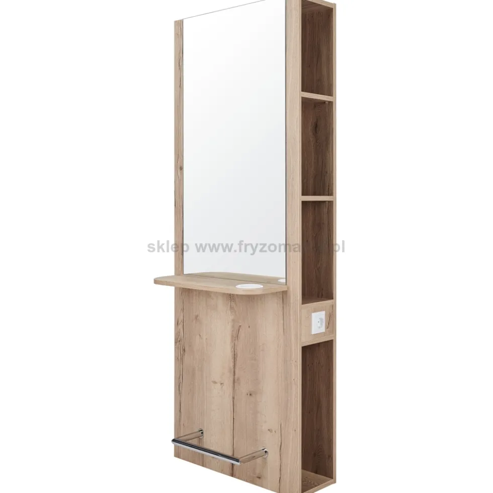 Mila Selene Wall konsoleta fryzjerska, płyta laminowana