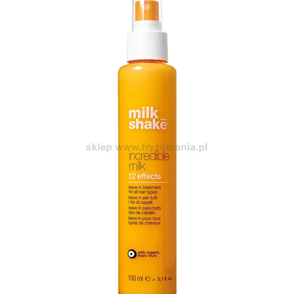 Milk Shake Incredible Milk 12 Effects Mleczko do włosów w sprayu do każdego rodzaju włosów 150ml