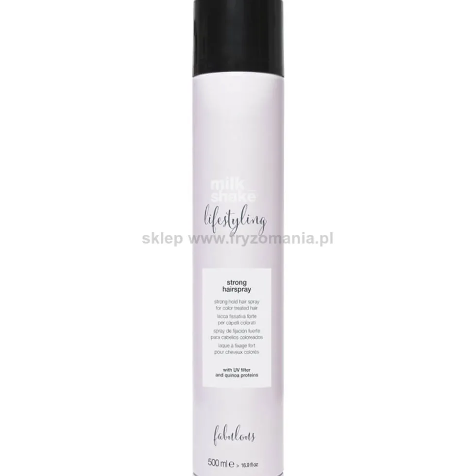 Milk Shake Lifestyling Strong Lakier do włosów o mocnym stopniu utrwalenia 500ml