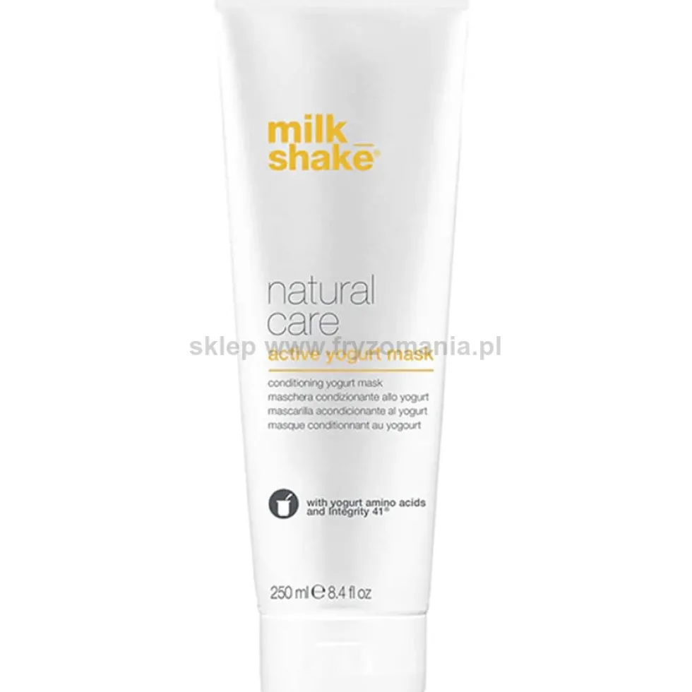 Milk Shake Natural Care Active Yogurt Maska regenerująca do włosów zniszczonych i suchych 250ml