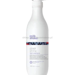 Milk Shake Silver Shine Light Szampon do włosów blond i siwych neutralizujący żółte odcienie 1000ml