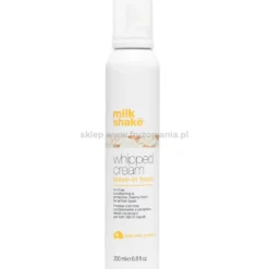Milk Shake Whipped Cream Leave In Pianka, odżywka bez spłukiwania do każdego rodzaju włosów 200ml