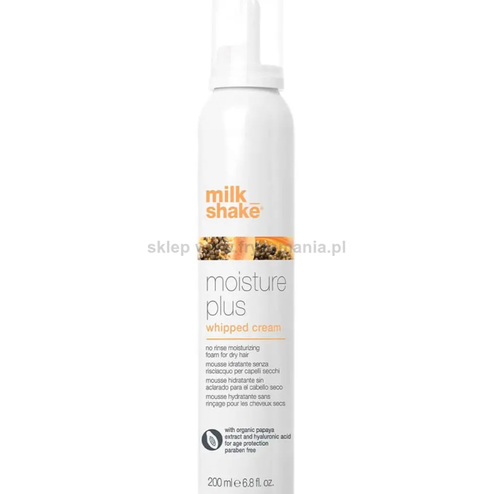 Milk Shake Whipped Cream Leave In Pianka, odżywka bez spłukiwania do włosów suchych 200ml