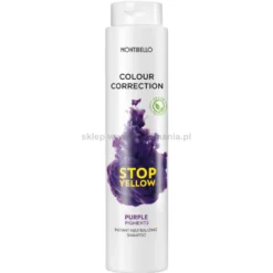 Montibello Colour Correction Stop Yellow, szampon neutralizujący żółte odcienie włosów 300ml