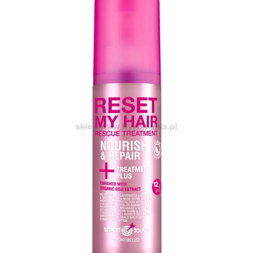 Montibello Smart Touch Reset My Hair 12W1 Odżywka wielofunkcyjna w sprayu do włosów 150ml