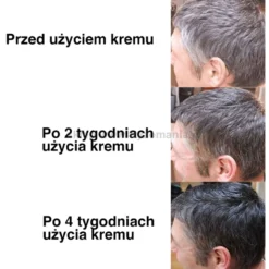 Morgans Darkening Cream krem przyciemniający odsiwiacz do włosów 150ml