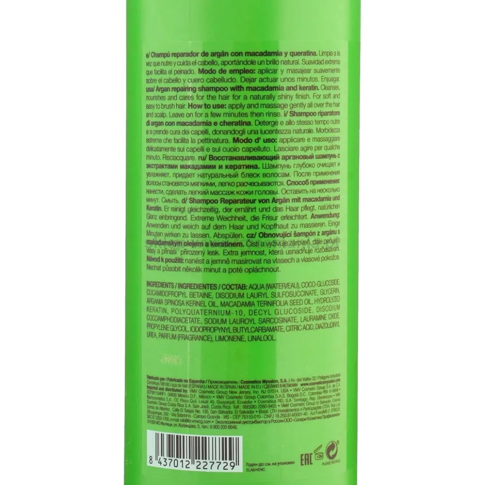 MySalon Professional Reparador De Argan, szampon regenerujący do włosów 1000ml