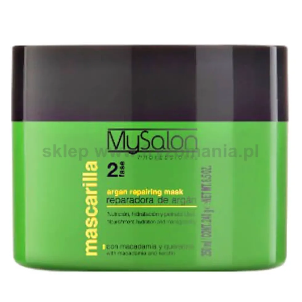 MySalon Professional Reparadora de Argan, maska regenerująca do włosów 250ml