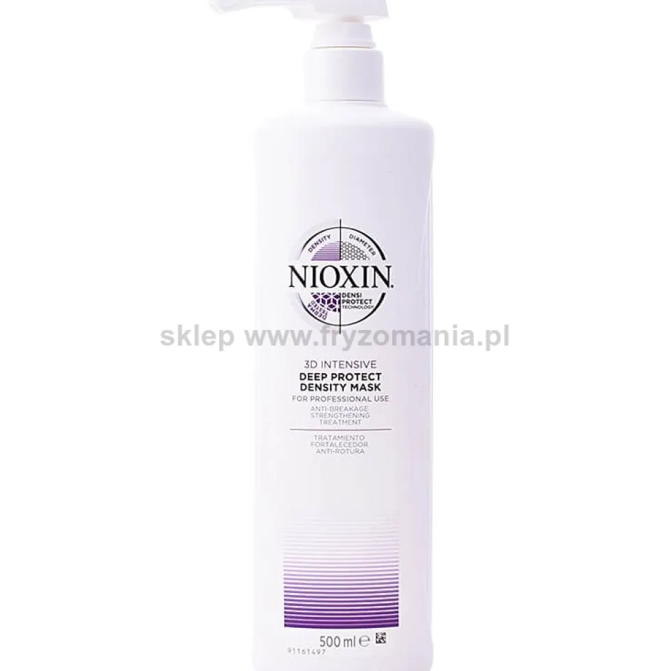 Nioxin 3D Intensive Deep Protect maska regenerująca włosy 500ml