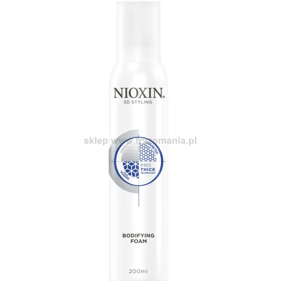 Nioxin 3D Styling Bodifying Foam pianka nadająca objętość włosom 200ml