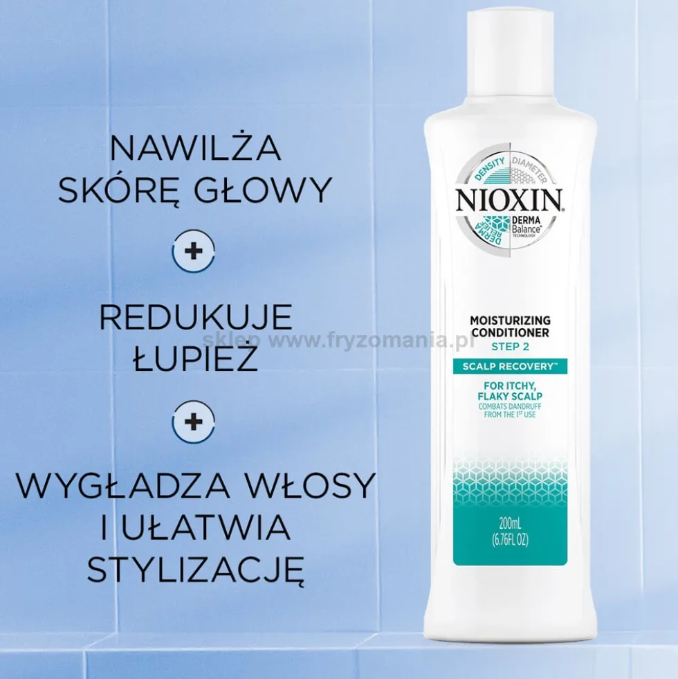 Nioxin Scalp Recovery Odżywka przeciwłupieżowa nawilżająca do włosów 200ml