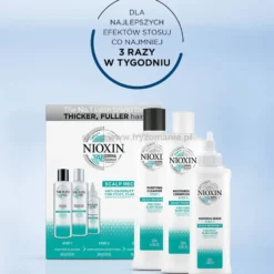 Nioxin Scalp Recovery zestaw przeciwłupieżowy szampon 200ml, odżywka 200ml, serum 100ml